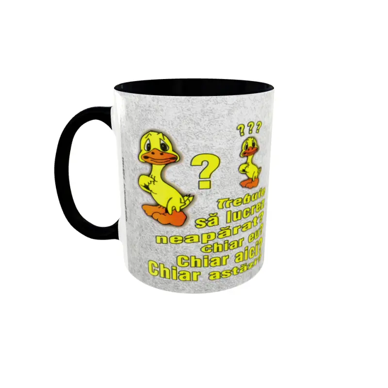 Trebuie sa lucrez neaparat, cana ceramica, 330ml, model cgs1002