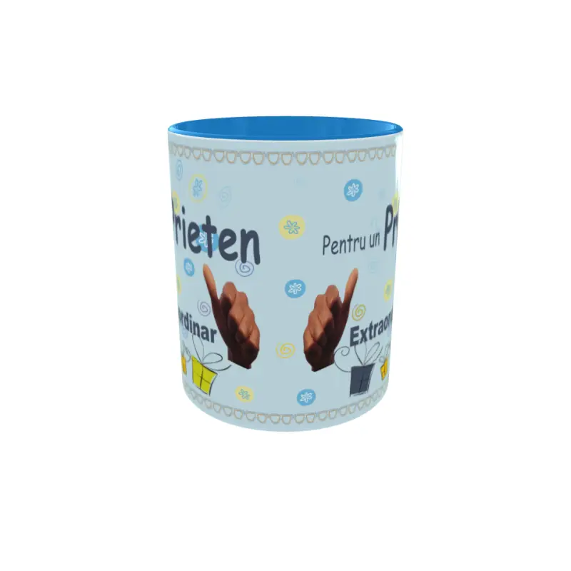 Pentru un prieten extraordinar, cana ceramica, 330ml