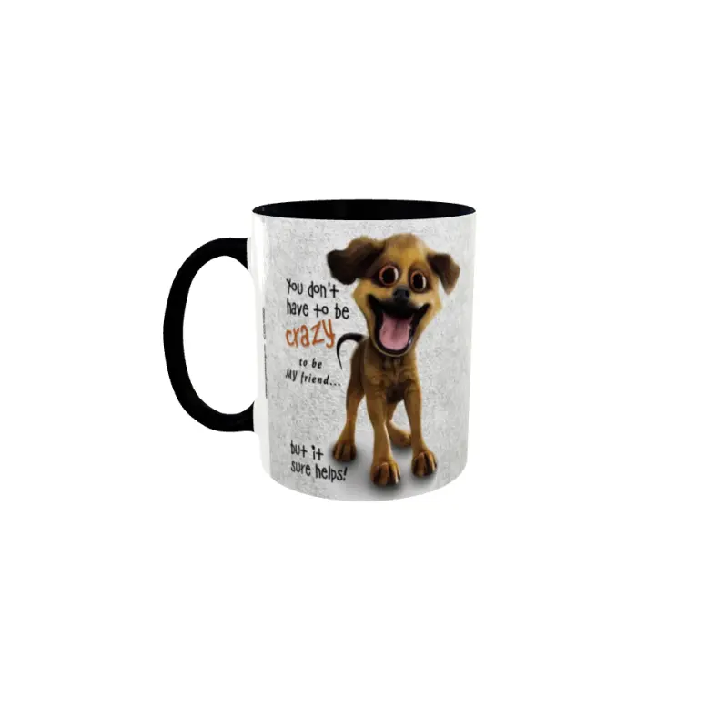 You don`t have to be crazy, cana ceramica, 330ml