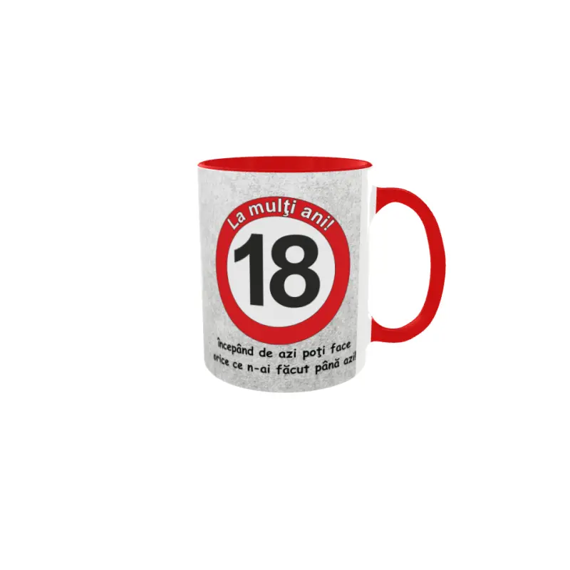 18 ani, cana ceramica, 330ml, model cgs1011b