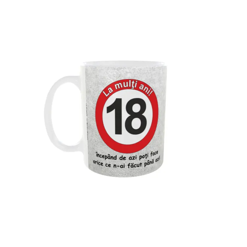 18 ani, cana ceramica, 330ml, model cgs1011b