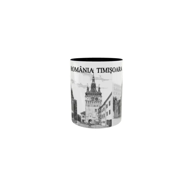 Timisoara, cana ceramica, 330ml, model 1