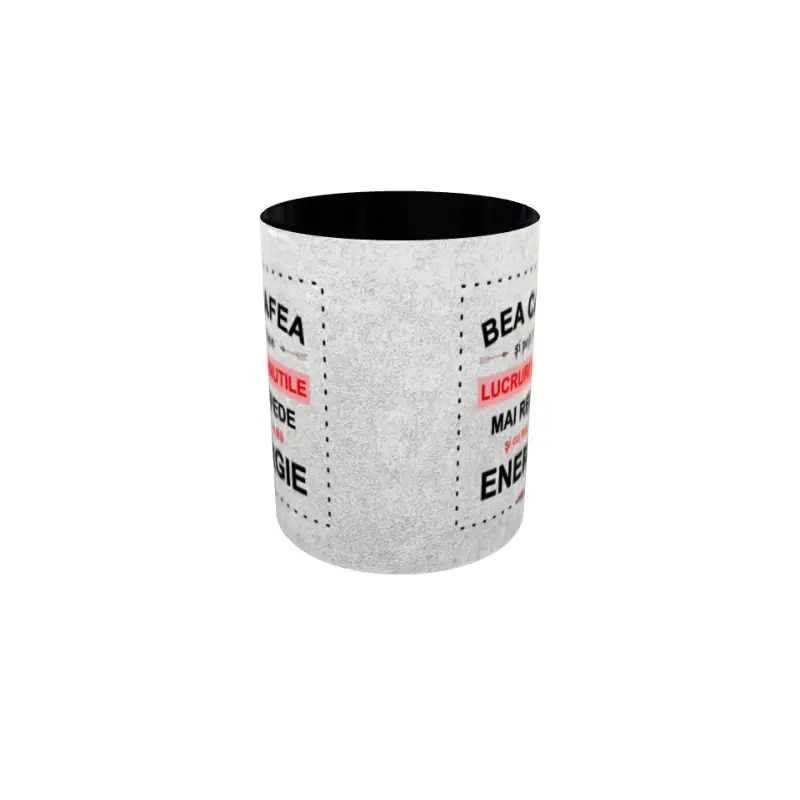 Bea cafea si poti face..., cana ceramica, 330ml, model 1