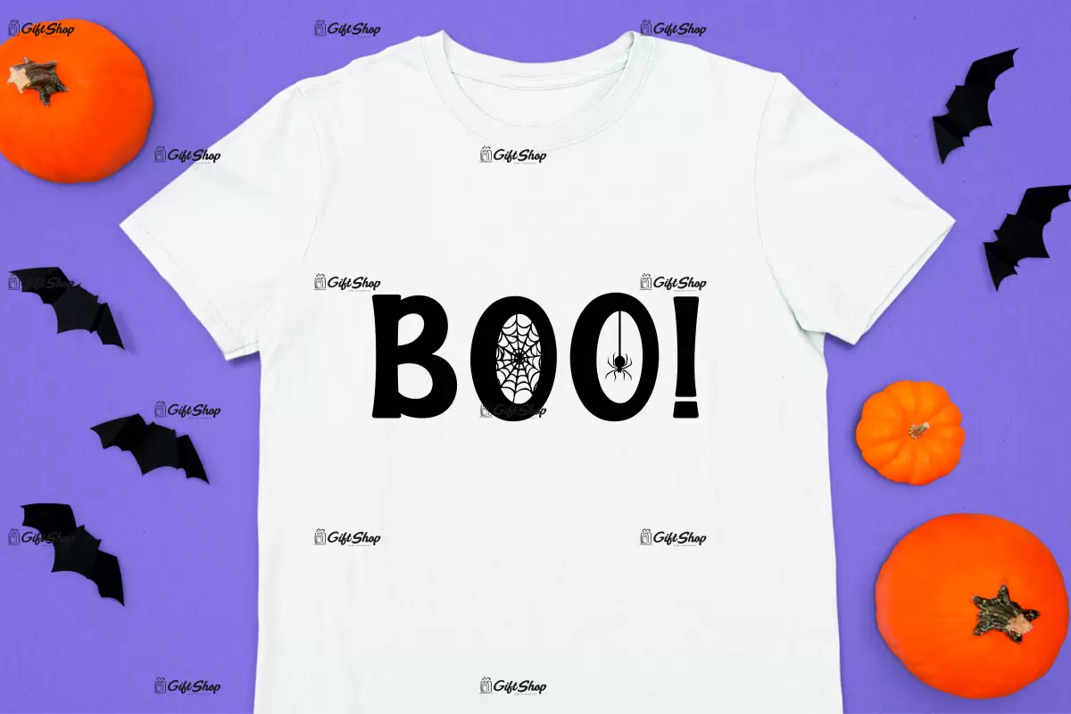 Boo !, tricou cu mesaj