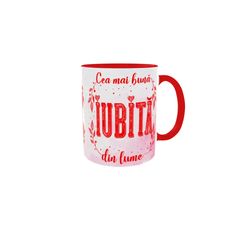 Cea mai buna iubita din lume, cana ceramica, 330ml, cgs1041b