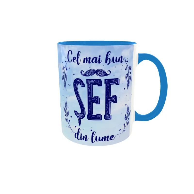 Cel mai bun sef, cana ceramica, 330ml, cgs1043d