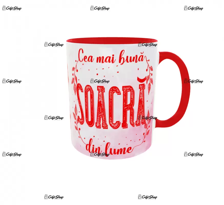 Cea mai buna soacra din lume, cana ceramica, 330ml, cgs1046b