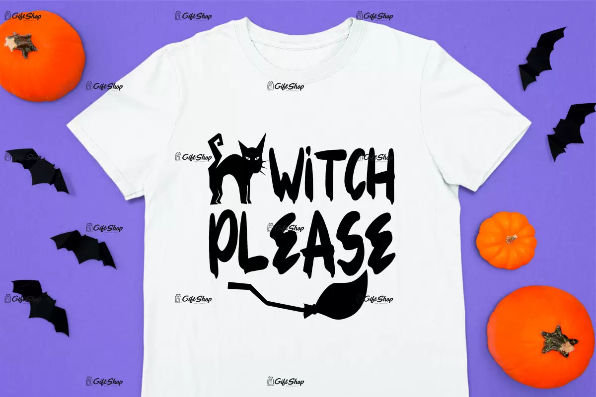 Witch please, tricou cu mesaj