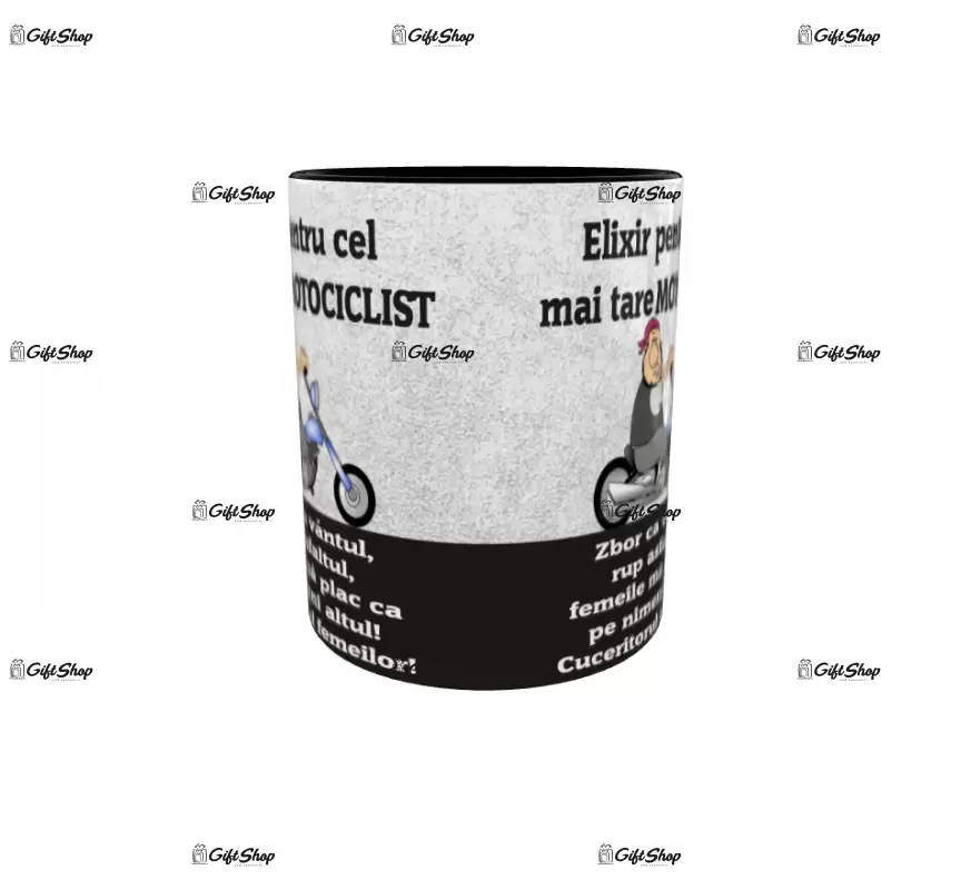 Elixir pentru cel mai tare motociclist, cana ceramica, 330ml, cgs1065