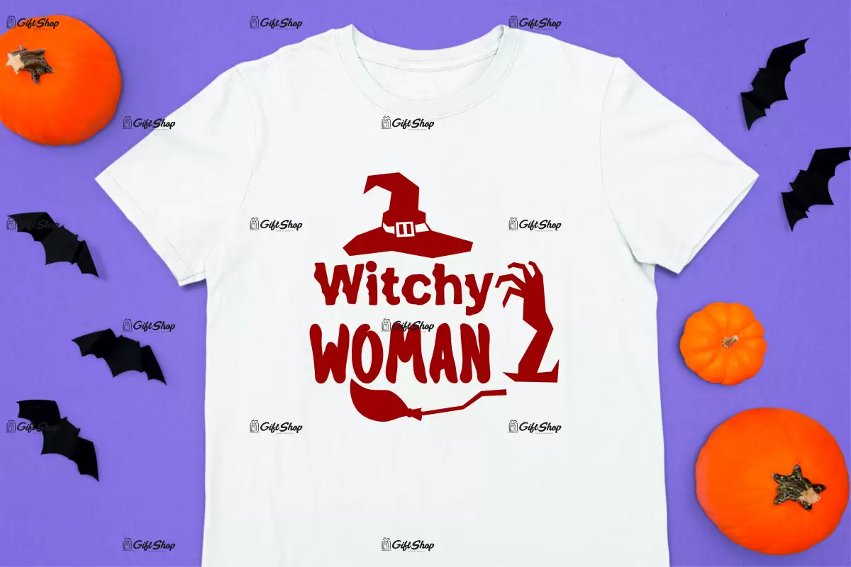 Witchy woman, tricou cu mesaj