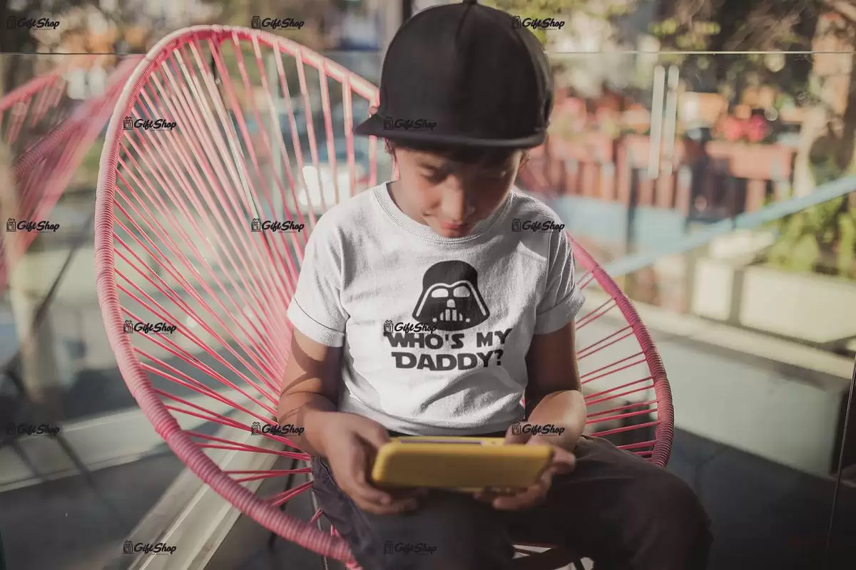 Who`s my daddy?, tricou cu mesaj