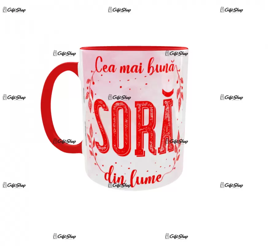 Cea mai buna sora din lume, cana ceramica, 330ml, cgs1070b