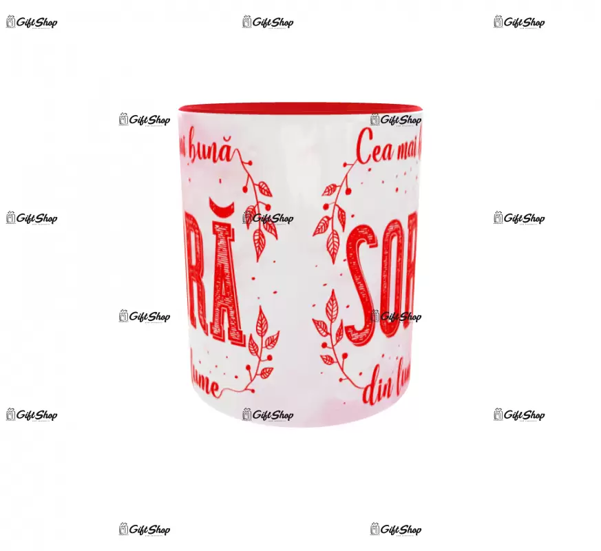 Cea mai buna sora din lume, cana ceramica, 330ml, cgs1070b