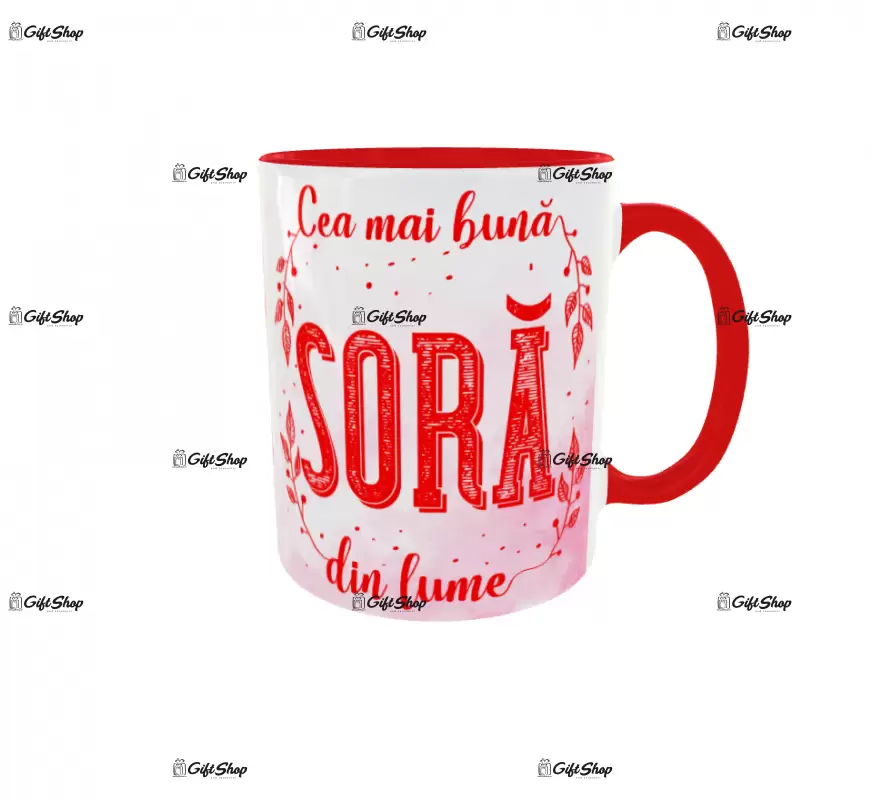 Cea mai buna sora din lume, cana ceramica, 330ml, cgs1070b