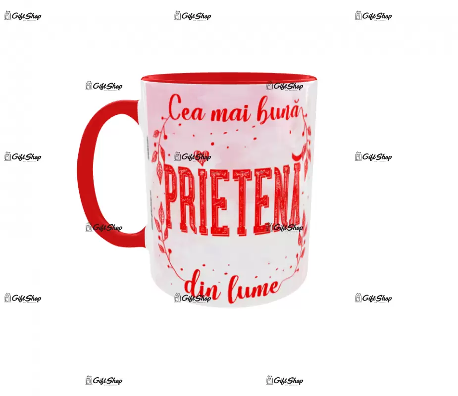 Cea mai buna prietena din lume, cana ceramica, 330ml, cgs1071c
