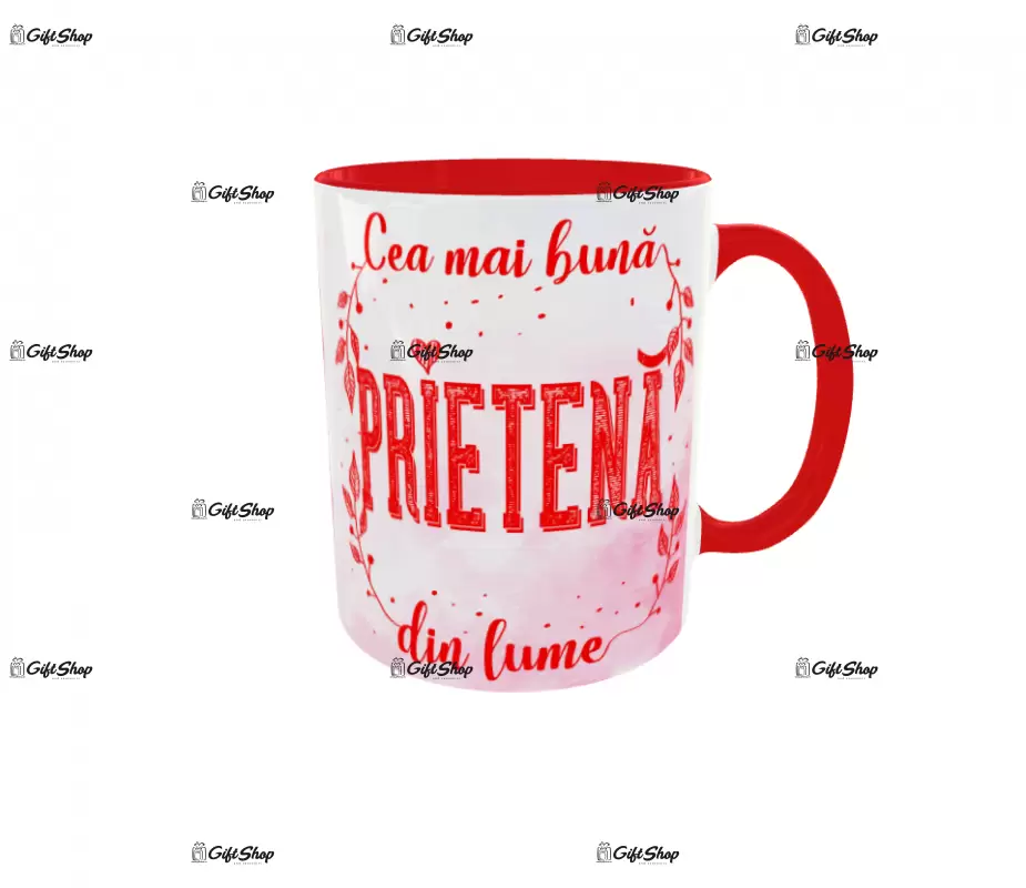 Cea mai buna prietena din lume, cana ceramica, 330ml, cgs1071c