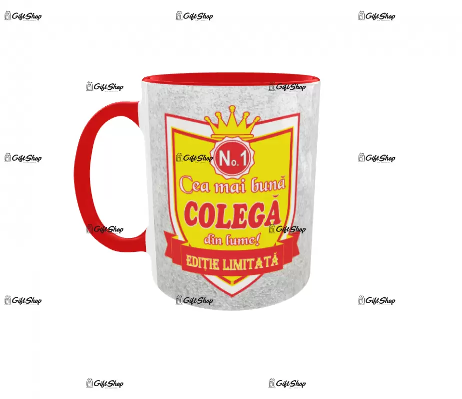 Cea mai buna colega din lume editie limitata, cana ceramica, 330ml, cgs1072a