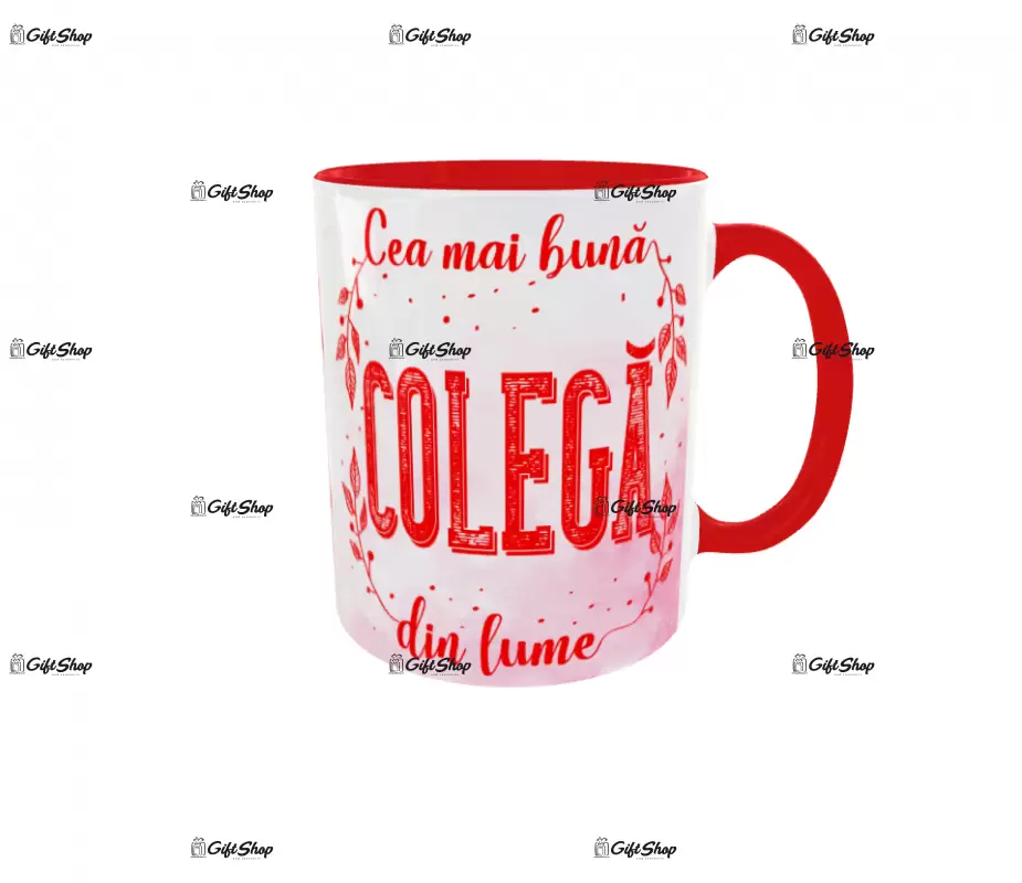 Cea mai buna colega din lume editie limitata, cana ceramica, 330ml, cgs1072c