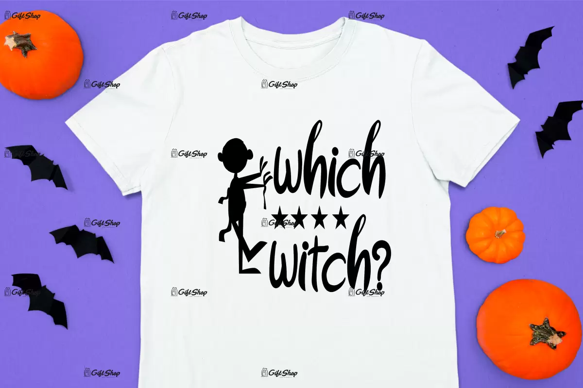Which witch?, tricou cu mesaj
