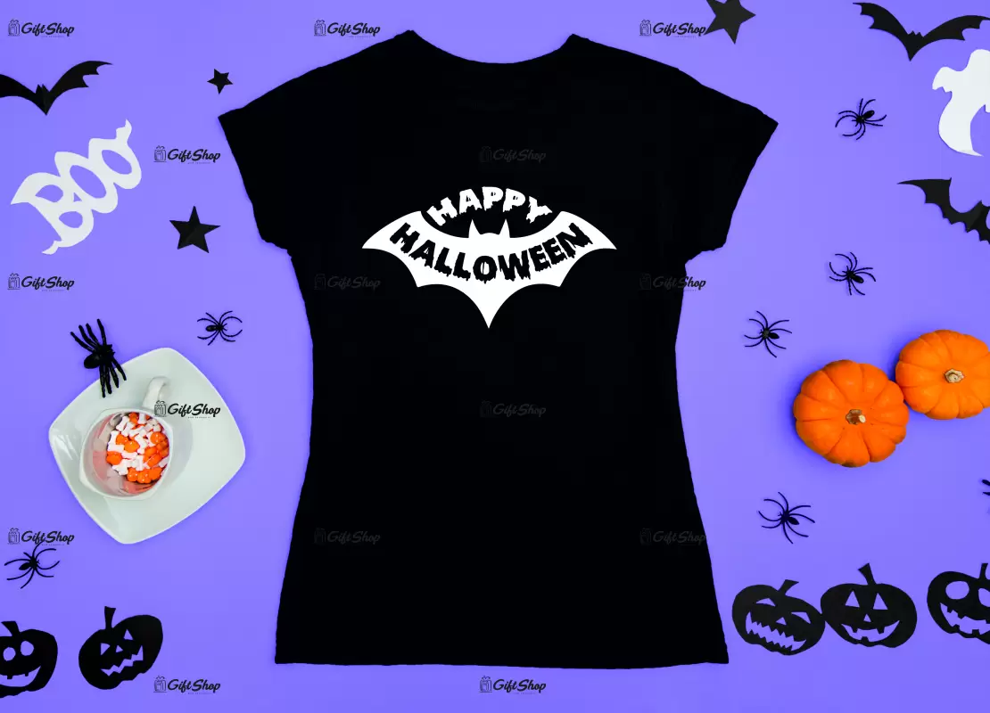 Happy halloween, tricou cu mesaj.....