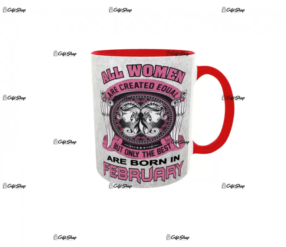 February, all women are created equal, cana ceramica, 330ml,  cgs1102b