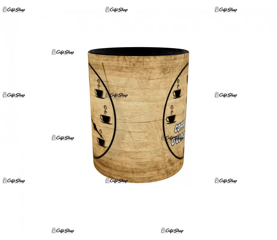 Coffee o`clock, cana ceramica, 330ml, cgs1116a