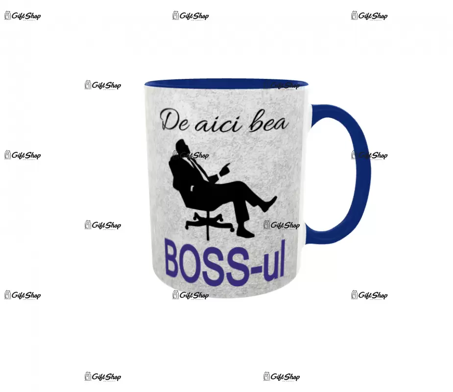 De acici bea boss-ul, cana ceramica, 330ml, cgs1117b