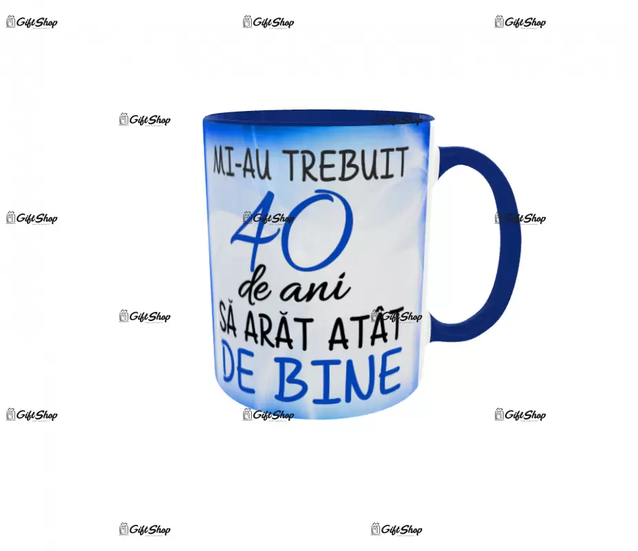 Mi-au trebuit 40 de ani sa arat atat de bine, cana ceramica, 330ml, cgs1125b