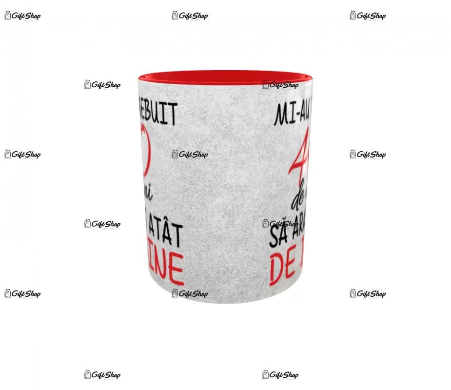 Mi-au trebuit 40 de ani sa arat atat de bine, cana ceramica, 330ml, cgs1126a