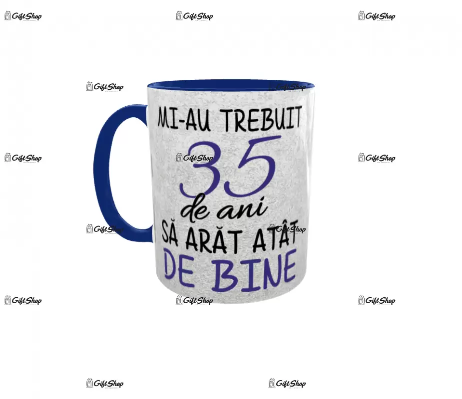 Mi-au trebuit 35 de ani sa arat atat de bine, cana ceramica, 330ml, cgs1127a