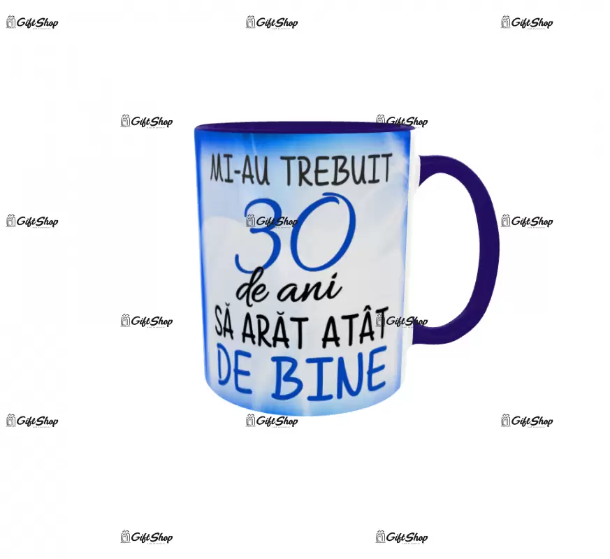 Mi-au trebuit 30 de ani sa arat atat de bine, cana ceramica, 330ml, cgs1129b