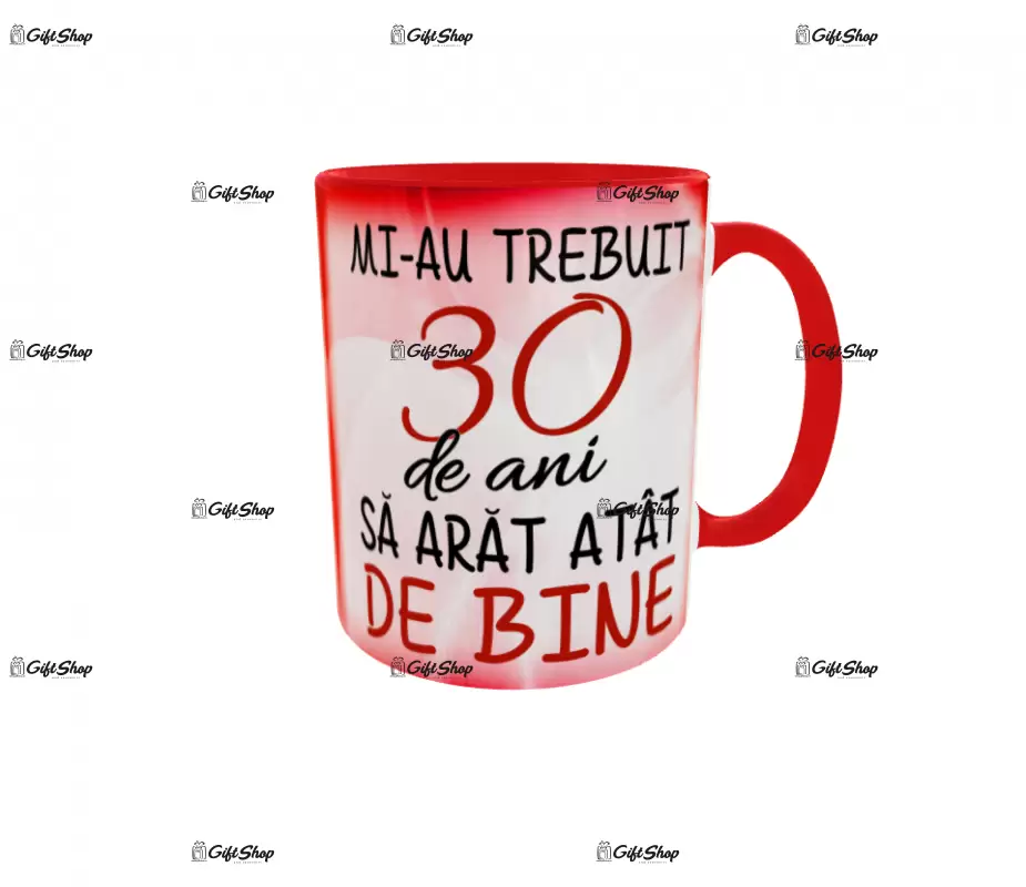Mi-au trebuit 30 de ani sa arat atat de bine, cana ceramica, 330ml, cgs1130b