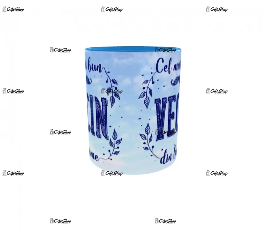 Pentru cel mai bun vecin din lume, cana ceramica, 330ml, cgs1134c