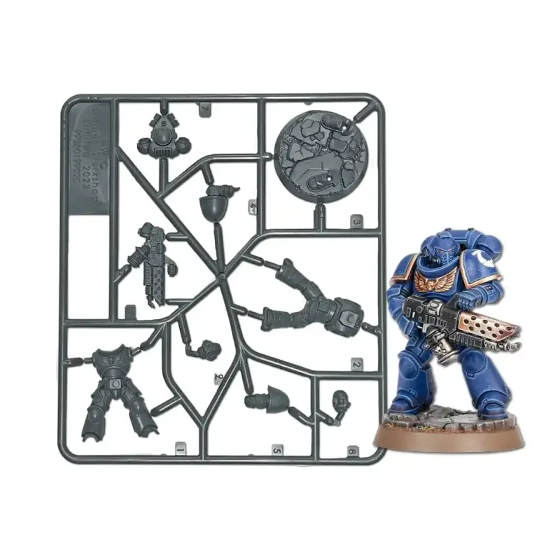 Space marines infernus, painting demo pack, warhammer 40000, games workshop, model de-1