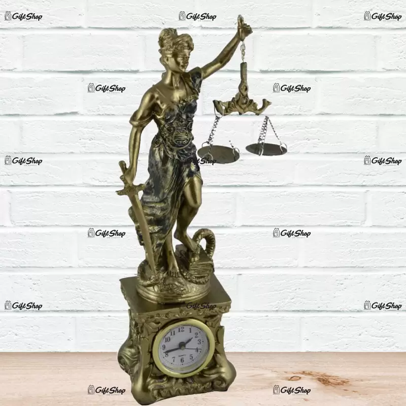 Justitie, statueta realizata din rasina c