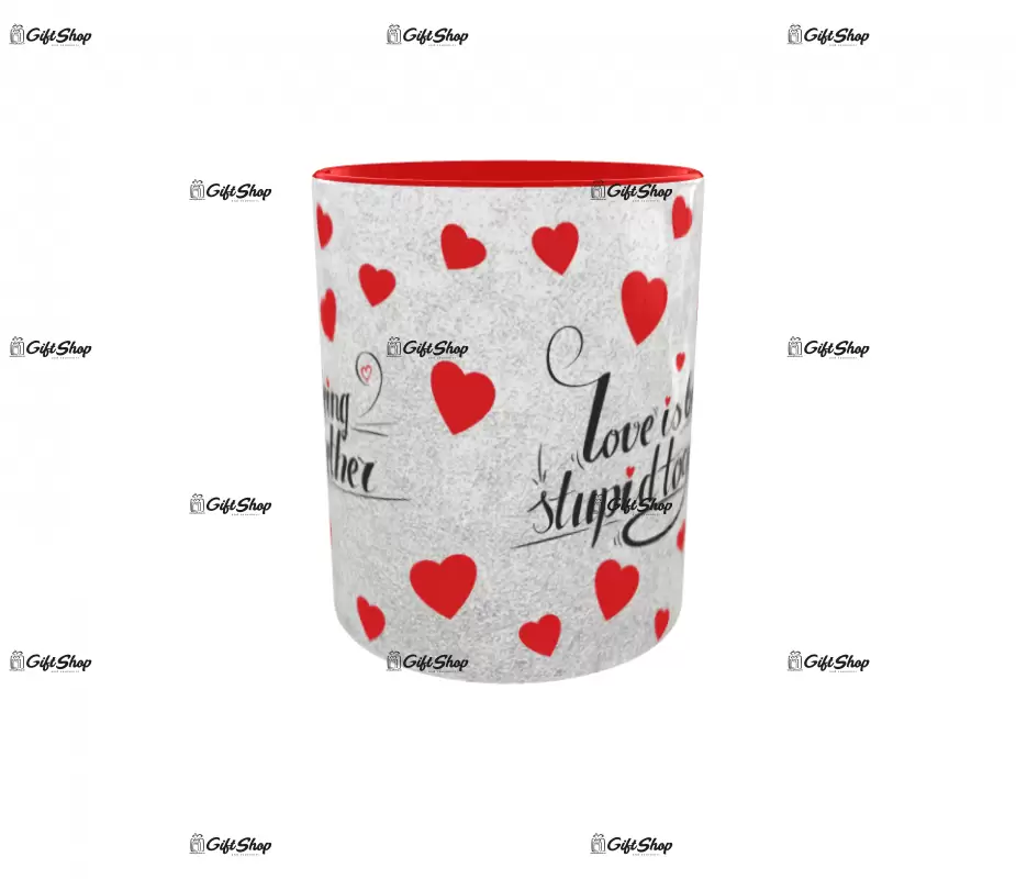 Love is being stupid toghether, cana ceramica, 330ml, cgs1160