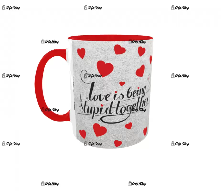 Love is being stupid toghether, cana ceramica, 330ml, cgs1160
