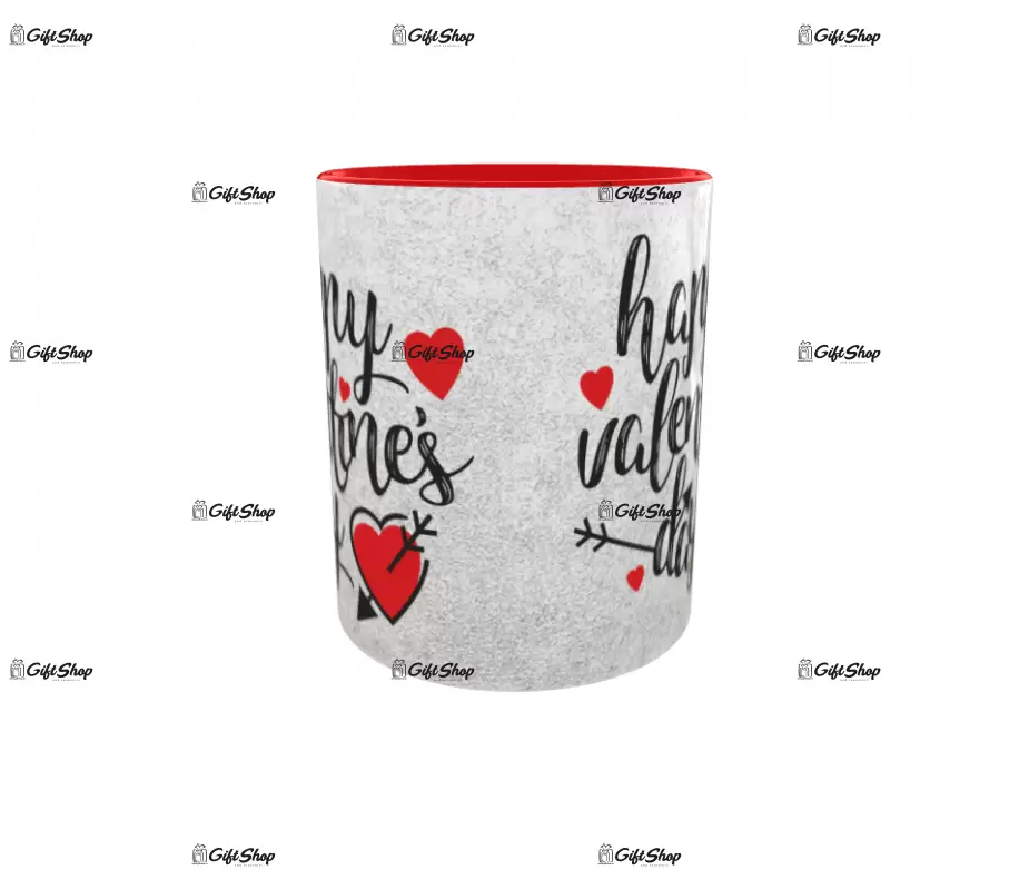 Happy valentines day, cana ceramica, 330ml, cgs1162
