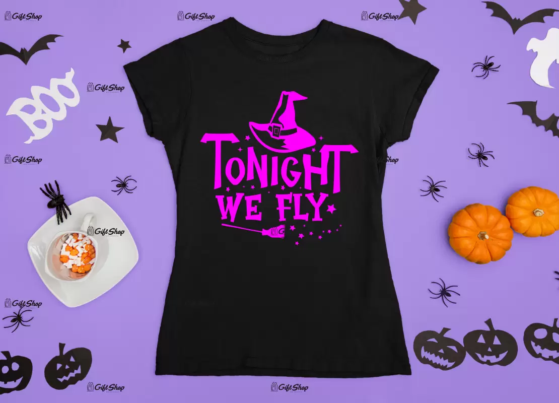 Tonight we fly, tricou cu mesaj