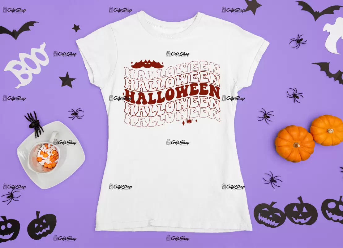 Halloween, tricou cu mesaj.
