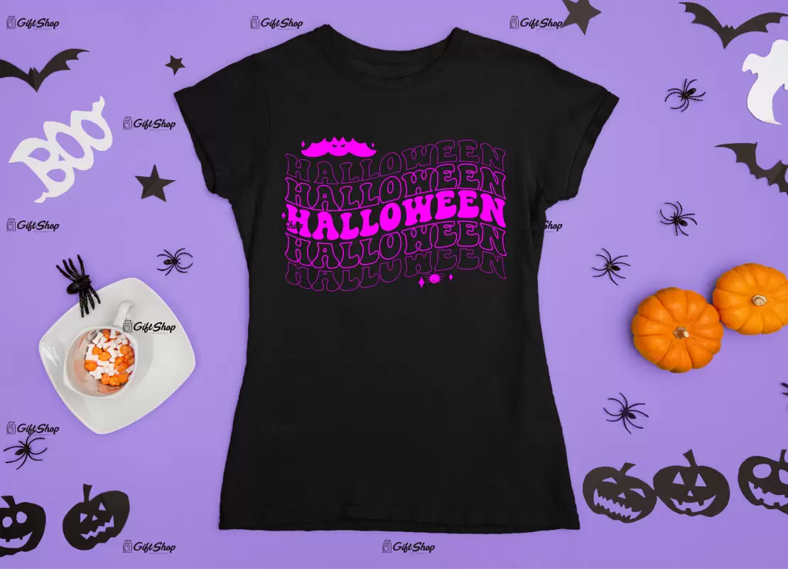 Halloween, tricou cu mesaj.