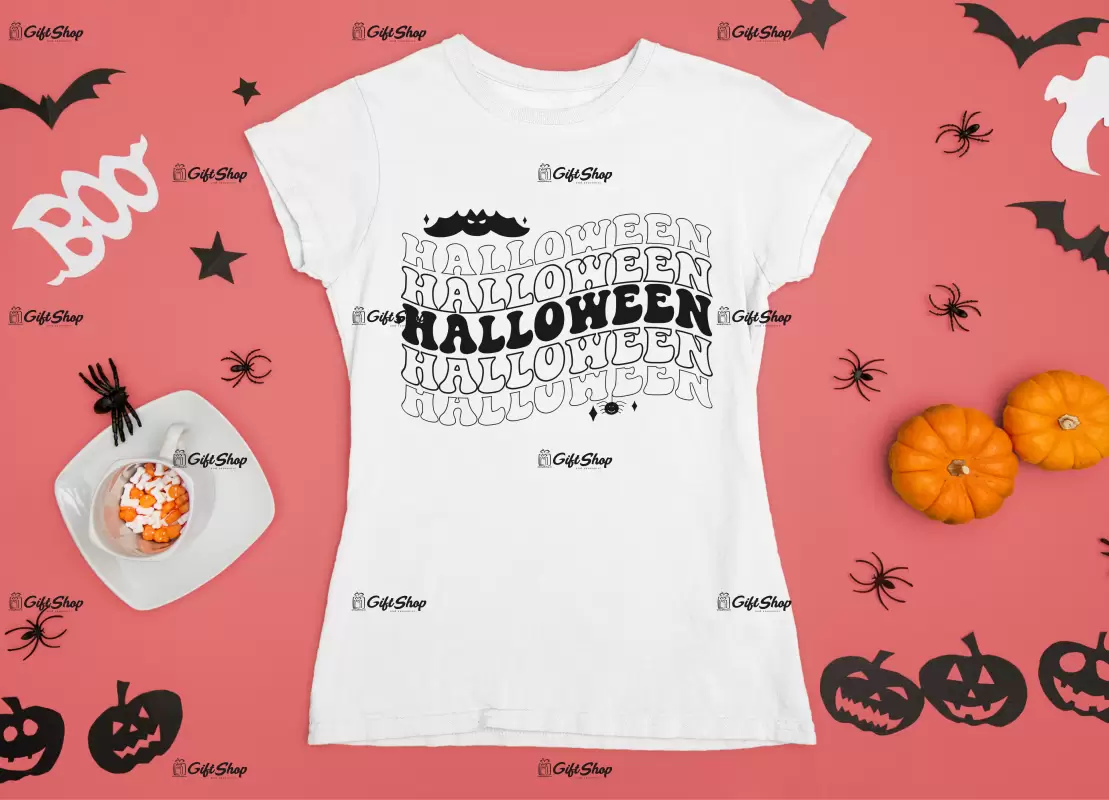 Halloween, tricou cu mesaj.