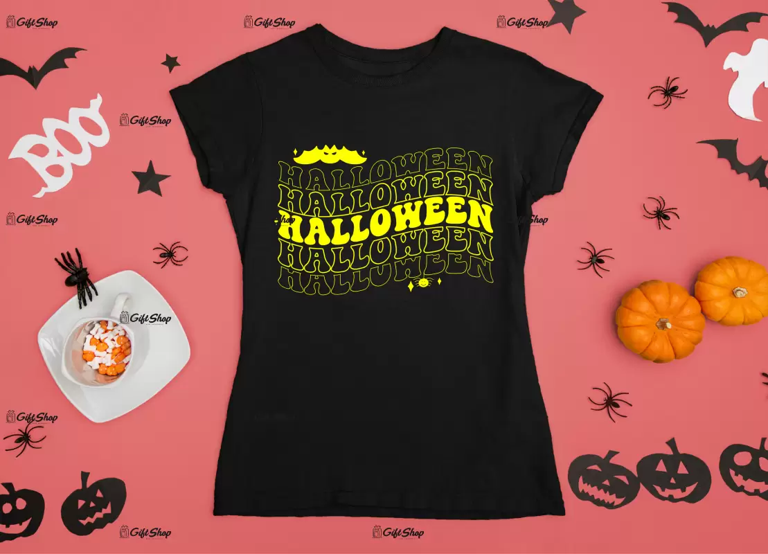 Halloween, tricou cu mesaj.