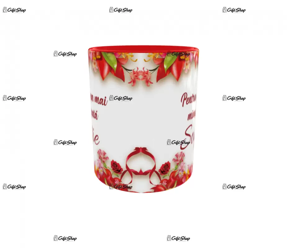 Pentru cea mai minunata sotie, cana ceramica, 330ml, cgs1182