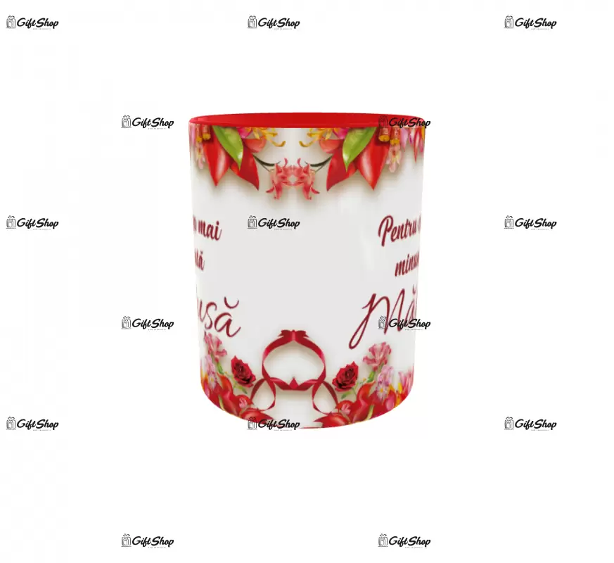 Pentru cea mai minunata matusa, cana ceramica, 330ml,