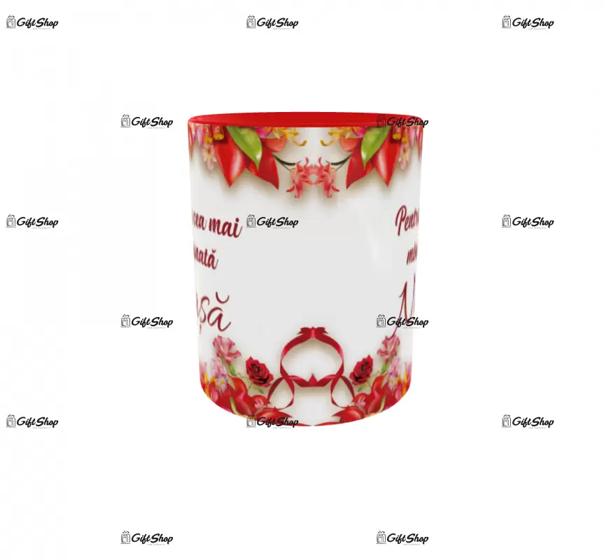 Pentru cea mai minunata nasa, cana ceramica, 330ml, cgs1189