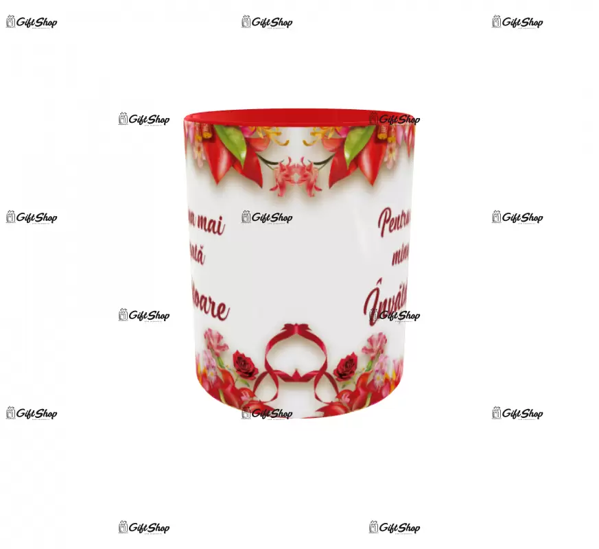 Pentru cea mai minunata invatatoare, cana ceramica, 330ml, cgs1192