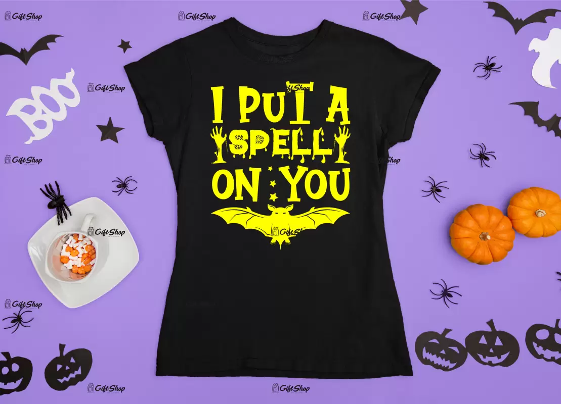 I put a spell on you, tricou cu mesaj