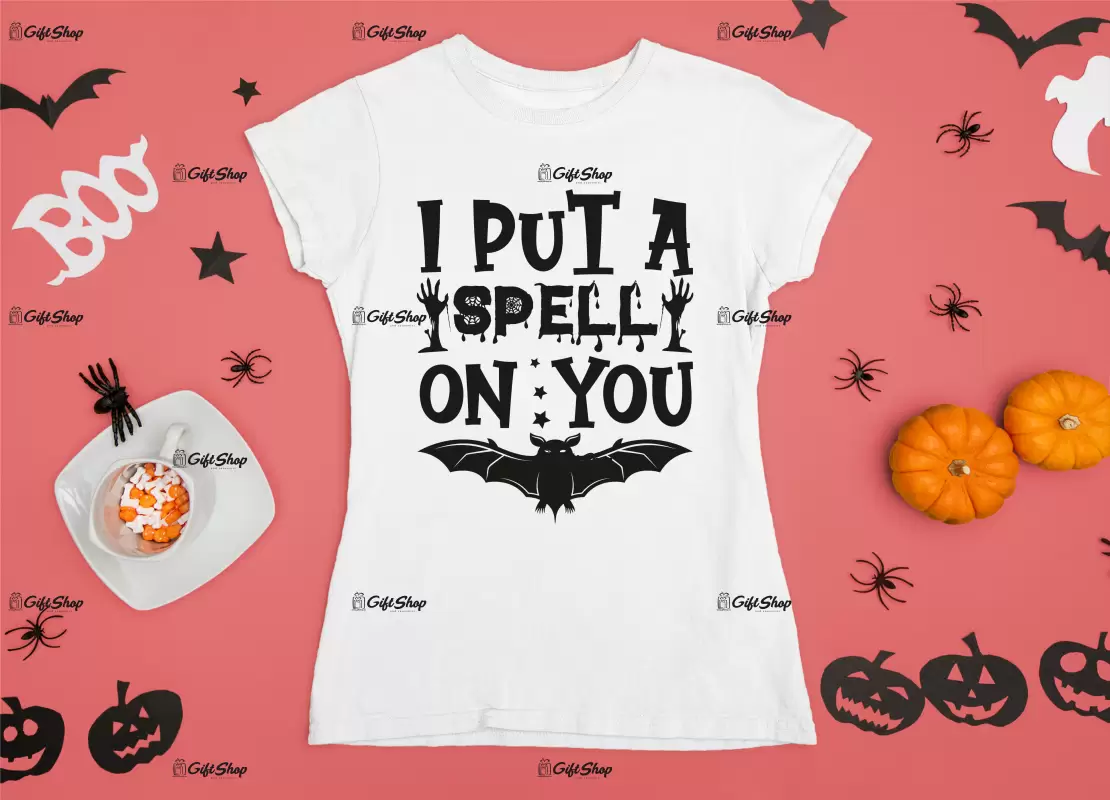 I put a spell on you, tricou cu mesaj