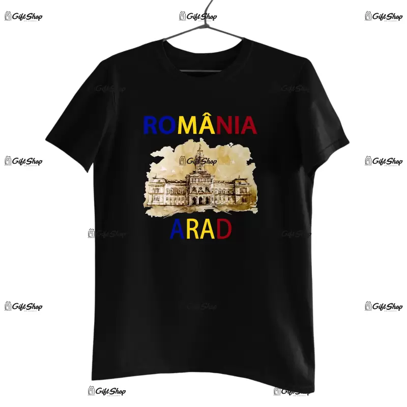 Romania arad , tricou cu mesaj 2
